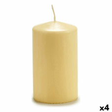 Vela Acorde CY88150M Crema 9 x 15 x 9 cm (4 Unidades)