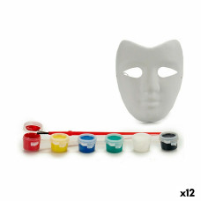 Set de pintura Pincello MD01 Blanco Máscara (12 Unidades)