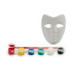 Set de pintura Pincello MD01 Blanco Máscara (12 Unidades)