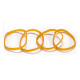 Gomas elásticas Pincello Amarillo (12 Unidades)