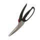 Tijeras Kinvara CW14031 Negro Acero Plástico 24,5 x 2 x 7,5 cm (12 Unidades)