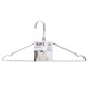 Juego de Perchas Kipit HD092803 Plateado Metal 40 x 1 x 20 cm (24 Unidades)