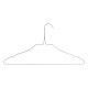 Juego de Perchas Kipit HD092803 Plateado Metal 40 x 1 x 20 cm (24 Unidades)
