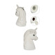 Hucha para Pintar Pincello 87697 Cerámica Unicornio 10 x 14,5 x 8,5 cm (12 Unidades)