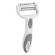 Pelador Kinvara CK51327 Blanco Gris Acero Inoxidable Polipropileno TPR 12 x 3 x 22 cm 3 en 1 (12 Unidades)