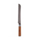 Cuchillo de Sierra Kinvara KT116042B Bambú Acero Inoxidable 2,8 x 2,5 x 32 cm (12 Unidades)