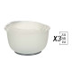 Bol Medidor Kinvara G-480 Polipropileno TPE 1,5 L 2 L 2,5 L Gris