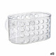 Shower Hanger Berilo CB25262A Transparent PVC polystyrene 15,8 x 8,5 x 8 cm (12 Units)