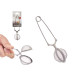 Infuser Kinvara KT290184-5CM 304 Metal Steel 5 x 16 x 5,3 cm (12 Units)