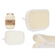 Manopla de Baño Berilo B7083-5 Blanco Beige (24 Unidades)