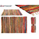 Alfombra A-3 Multicolor 120 x 2 x 180 cm (4 Unidades)