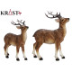 Christmas bauble Krist+ C07-59360WX-1 White Brown 8,5 x 21 x 17 cm