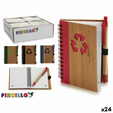Libreta de Anillas S4 Pincello AR1810138 1 x 13 x 10 cm (24 Unidades)