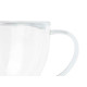 Tea and coffee cup Vivalto OCT-DG2397 Transparent Borosilicate Glass 140 ml (6 Units)