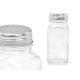 Salero Vivalto YHP-F0409/DH12 Transparente Metal Vidrio 4 x 9 x 4 cm (12 Unidades)