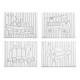 Canvas Pincello 29100261 Wood Cloth 8 Units