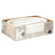 Cesta Multiusos CC19200(53) Blanco Gris Polipropileno TPR 58 x 23 x 38 cm Plegable (6 Unidades)