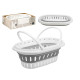 Cesta Multiusos CC19200(53) Blanco Gris Polipropileno TPR 58 x 23 x 38 cm Plegable (6 Unidades)