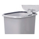 Papelera con Pedal ABK-142 1 Gris Plástico 25 L (6 Unidades)