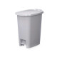 Papelera con Pedal ABK-142 1 Gris Plástico 25 L (6 Unidades)