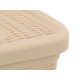 Papelera Stefanplast 30134 Beige Plástico 6 L (6 Unidades)