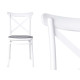 Silla Ibergarden PC-175 Blanco Gris 4 Unidades