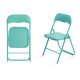 Folding Chair 10924 Green 43 x 46 x 78 cm 88 x 6,5 x 45 cm (6 Units)
