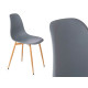 Chair PC-071T Grey 4 Units