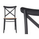 Silla PC-175 Negro Beige 4 Unidades