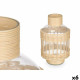 Jarra decorativa SG-30554 Transparente Natural 16 x 27,5 x 16 cm (6 Unidades)