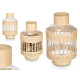 Jarra decorativa SG-30554 Transparente Natural 16 x 27,5 x 16 cm (6 Unidades)