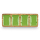 Tray with Compartments MALI-941 G Green 46 x 3 x 17 cm (6 Units)
