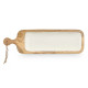 Bandeja de Aperitivos MALI-798 W Blanco 50,7 x 3 x 14 cm (6 Unidades)