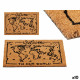Felpudo World Estampado PVC Fibra de coco 40 x 2 x 60 cm (10 Unidades)