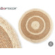 Alfombra LR23335-80 Natural Esparto 84 x 2 x 84 cm (6 Unidades)