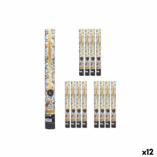 Confetti cannon 9901-80 Multicolour Paper Cardboard Plastic 5 x 79 x 5 cm (12 Units)
