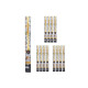 Confetti cannon 9901-80 Multicolour Paper Cardboard Plastic 5 x 79 x 5 cm (12 Units)