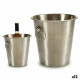 Ice Bucket Kinvara 2060MAT Silver Stainless steel 4,5 L 22 x 21 x 22 cm (12 Units)