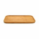 Bandeja de Aperitivos Kinvara JWKW-3712-2 Marrón Rectangular 36 x 1,5 x 24 cm (12 Unidades)