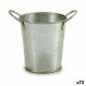 Macetero Ibergarden A52000-B Plateado Zinc Cubo 16 x 12 x 11 cm (72 Unidades)