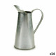 Plant pot Ibergarden J60700-B Silver Zinc Pattern Milk jug 17 x 21,5 x 11,3 cm (24 Units)