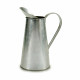 Plant pot Ibergarden J60700-B Silver Zinc Pattern Milk jug 17 x 21,5 x 11,3 cm (24 Units)