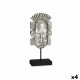 Figura Decorativa Indio Plateado 17,5 x 36 x 10,5 cm (4 Unidades)