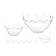 Set of bowls Pasabahce Hasir Transparent Glass (2 Units)