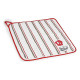 Paño de Cocina Kinvara 1220 Blanco Rojo 50 x 0,3 x 50 cm (12 Unidades)