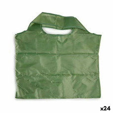 Bolsa Plegable Kinvara HW433-A Blanco Verde Gris Marrón claro 46 x 55 cm (24 Unidades)
