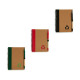 Spiral Notebook with Pen Pincello AR1810129 1 x 16 x 12 cm Recycled cardboard (12 Units)