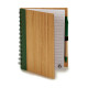 Libreta de Anillas con Bolígrafo Pincello 1711113 14 x 18 cm Bambú (12 Unidades)