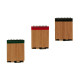 Spiral Notebook with Pen Pincello AR1810135 1 x 10 x 13 cm Bamboo (24 Units)
