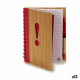 Libreta de Anillas con Bolígrafo Pincello 1711110 14 x 18 cm Símbolos (12 Unidades)